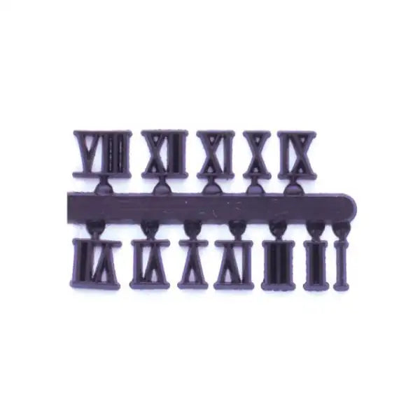 Full Roman Numerals - Black - Clock Making CRAFT-19FRB