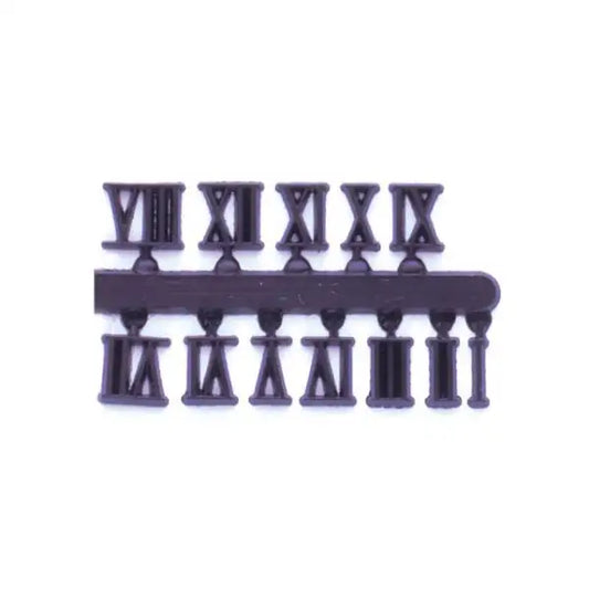 Full Roman Numerals - Black - Clock Making CRAFT-19FRB