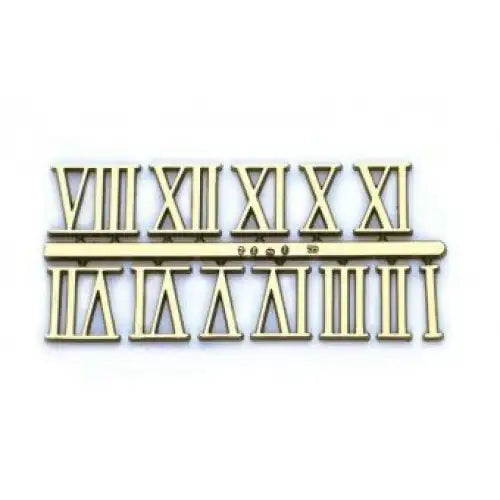 Full Roman Numerals - Gold - Clock Making CRAFT-19FRG