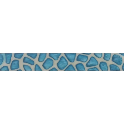 Giraffe & Zebra Pen Blanks - Aqua Giraffe - Pen Blanks