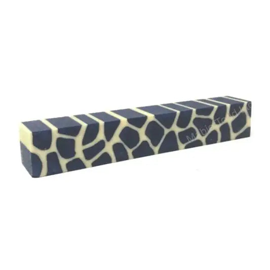Giraffe & Zebra Pen Blanks - Navy Blue Giraffe - Pen Blanks