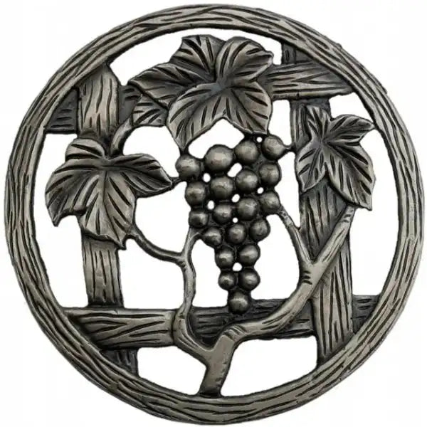 Grapevine - Decorative Pewter Lid (Potpourri) RS-PL10 - craft kits