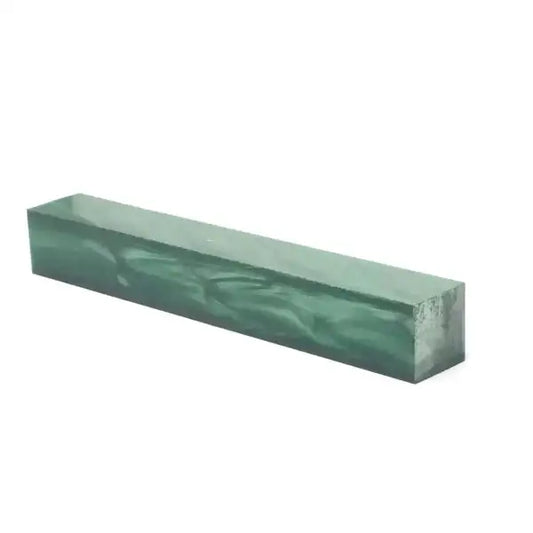 Green Pearl - Acrylic Kirinite Pen Blank - Kirinite Pen Blanks