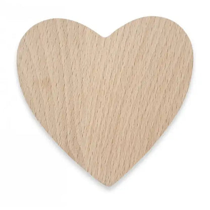 Heart Pyrography Wooden Blanks - Pyrography