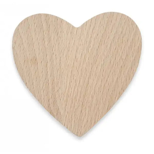Heart Pyrography Wooden Blanks - Pyrography