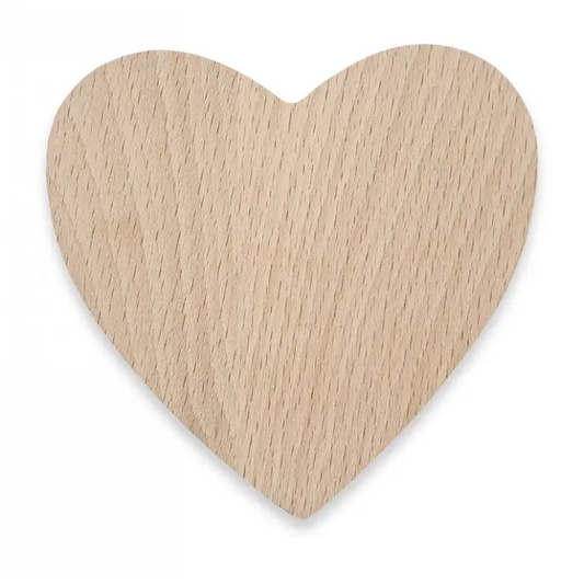 Heart Pyrography Wooden Blanks - Pyrography