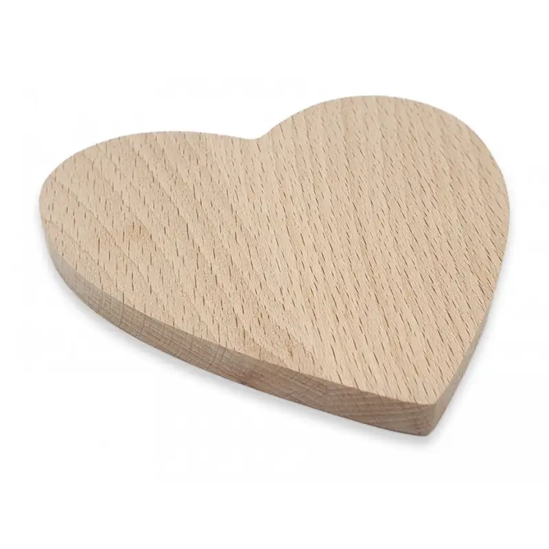 Heart Pyrography Wooden Blanks - Pyrography