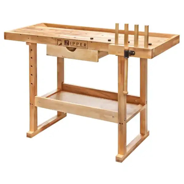 Holzmann WB126 workbench with drawer & clamping jaws HOLZ-WB126