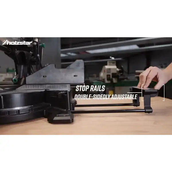 Holzstar KGZ 305 EI 305mm Double bevel sliding crosscut mitre saw + laser