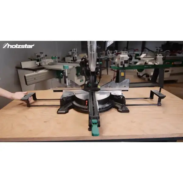 Holzstar KGZ 305 EI 305mm Double bevel sliding crosscut mitre saw + laser