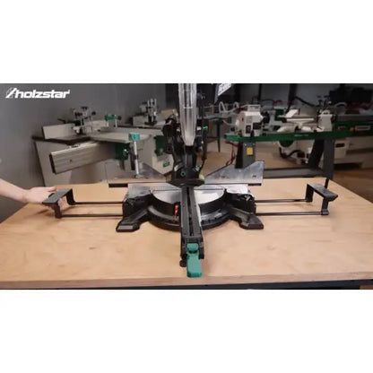 Holzstar KGZ 305 EI 305mm Double bevel sliding crosscut mitre saw + laser