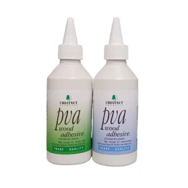 Interior PVA Wood Adhesive 250ml Chestnut Products IPVAQWA-CP-250 - Glue