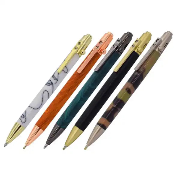 Jazz Bolt Pen Kit - Click Action Jazz-SG - Satin Gold - Jazz Bolt Pen Kits