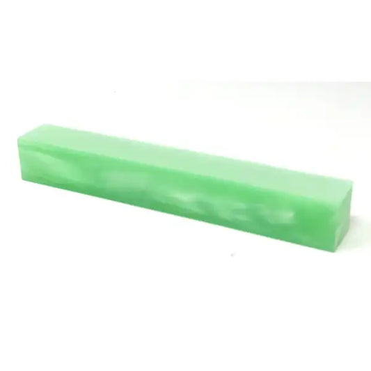 Key Lime Pearl - Acrylic Kirinite Pen Blank - Kirinite Pen Blanks