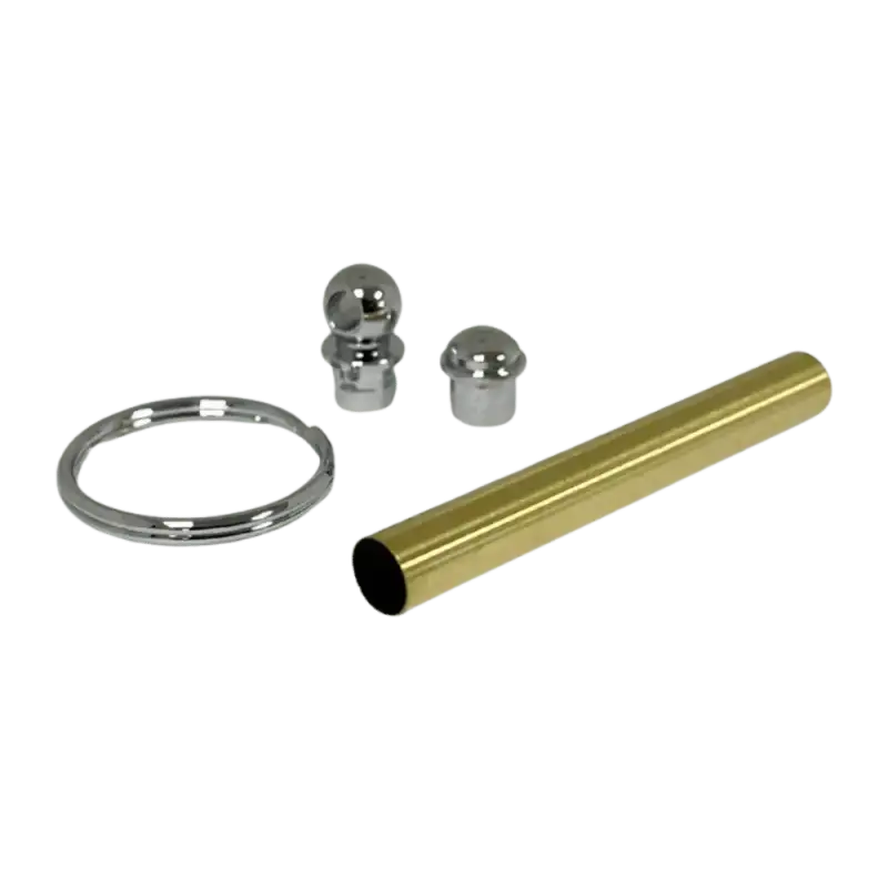 Keyring Kit - Chrome Plated - Key ring kits