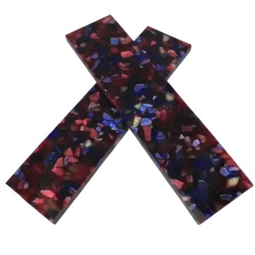 Kirinite Nebular Knife Scales - 9mm - Kirinite Knife Scales