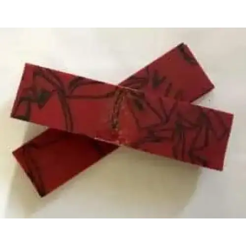 Kirinite Red Devil Knife Scales - Set of 2 - Kirinite Knife Scales