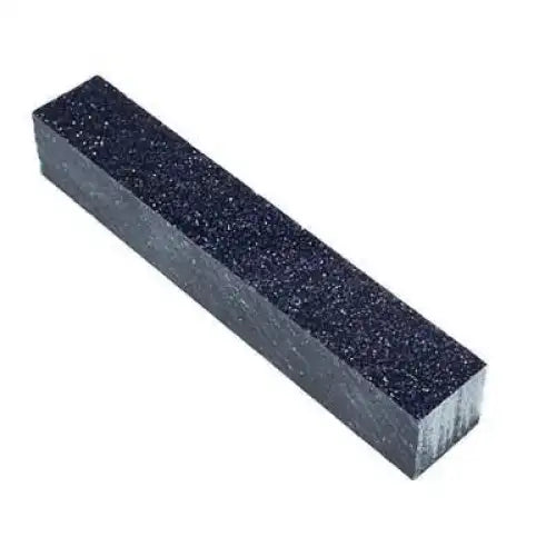 Kirinite Stardust Glitter Pen Blanks - Black & Blue - Kirinite Pen Blanks