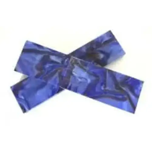 Kirinite Vivid Blue Knife Scales - Set of 2 - 6mm - Kirinite Knife Scales