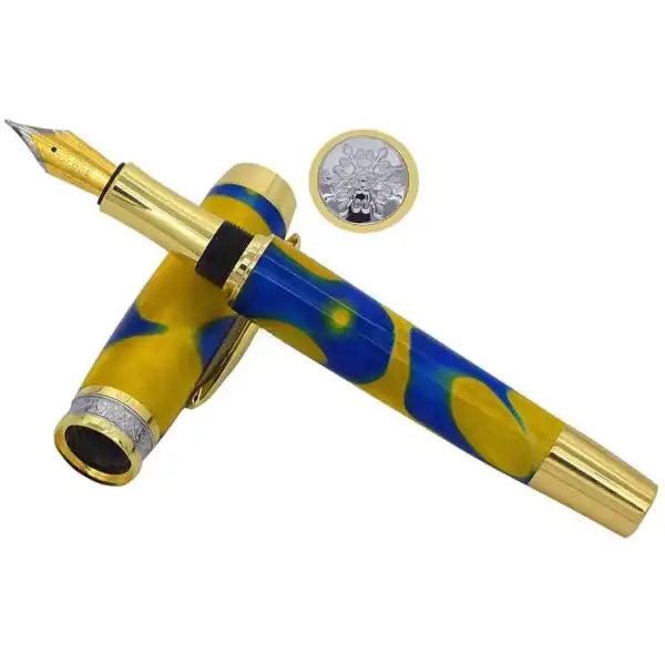 Large Jr Gentleman Fountain Pen (new style) - Gold 5060592532599 - Large Jr Gent Pen Kits