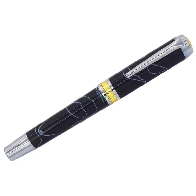 Large Jr Gentleman Roller Ball Pen Kit (new style) - Chrome - Rollerball Pen Kits