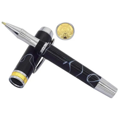 Large Jr Gentleman Roller Ball Pen Kit (new style) - Chrome - Rollerball Pen Kits