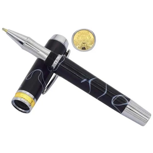 Large Jr Gentleman Roller Ball Pen Kit (new style) - Chrome - Rollerball Pen Kits