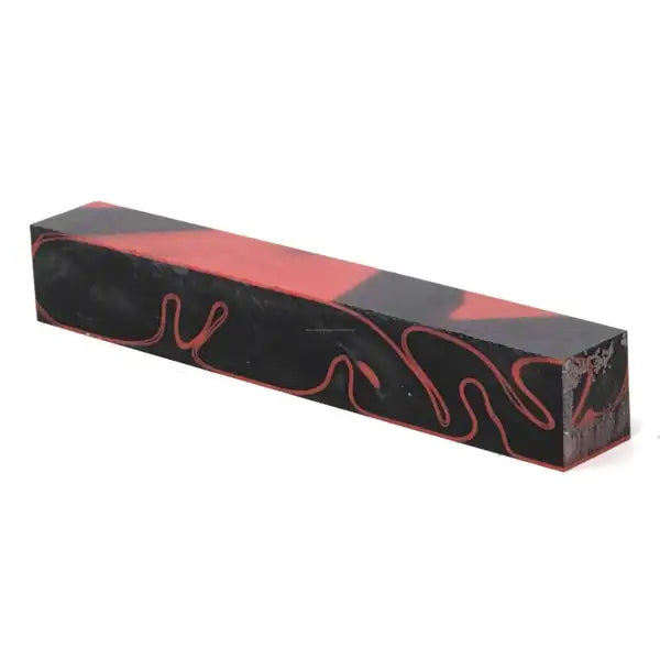 Lava Flow - Acrylic Kirinite Pen Blank 5060592530465 - Kirinite Pen Blanks
