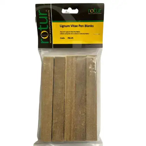 Lignum Vitae Pen Turning Blanks - Pack of 5 ROTUR-LV-5 - Pen Blanks