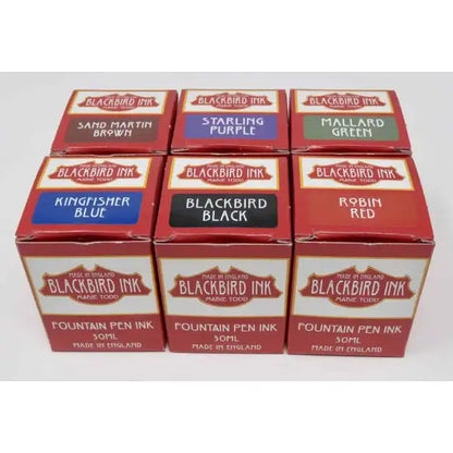 Magpie Blue / Black Fountain Pen Ink 5060592531356 - Fountain Pen Ink