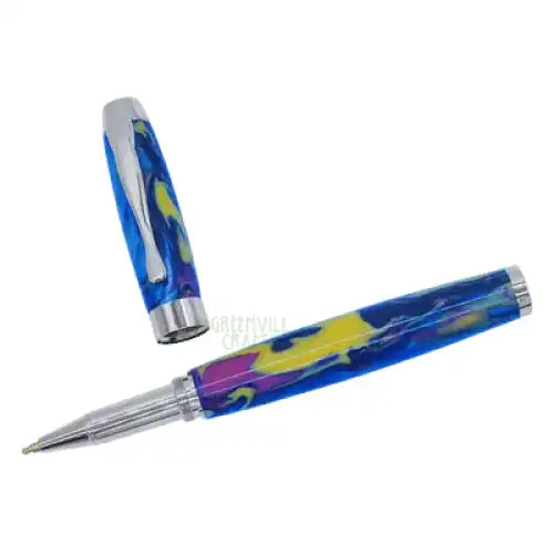 Manager Rollerball Pen Kit Chrome (New Style) MGR-RB-CR - Manager Pen Kits