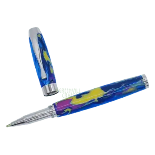 Manager Rollerball Pen Kit Chrome (New Style) - Manager Pen Kits