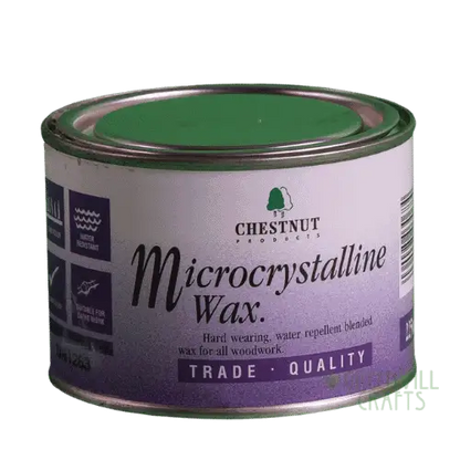 Microcrystalline Wax -225ml Tin - Chestnut Products - Finishing Waxes