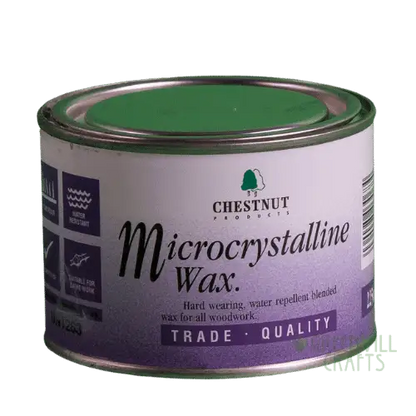 Microcrystalline Wax -225ml Tin - Chestnut Products - Finishing Waxes