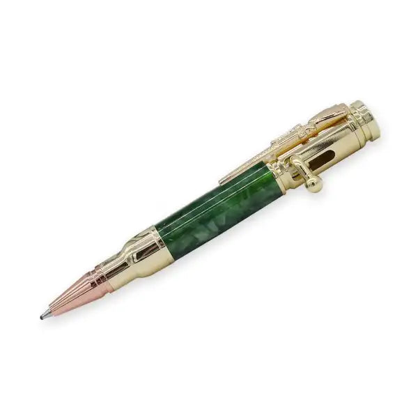 Mini Rifle Bolt Pen Kit - Gold - Pen Turning Kits