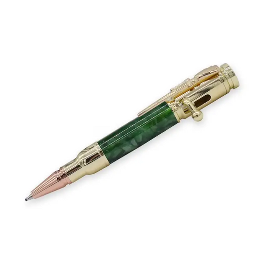 Mini Rifle Bolt Pen Kit - Gold - Pen Turning Kits
