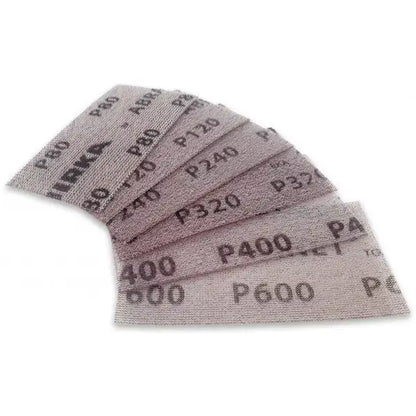 Mirka Abranet Abrasive Single Strips - 70mm x 125mm - Abrasives