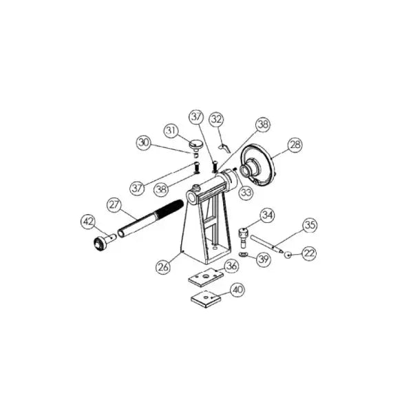 NOVA 24040 Keeper Plate – Hardened Steel