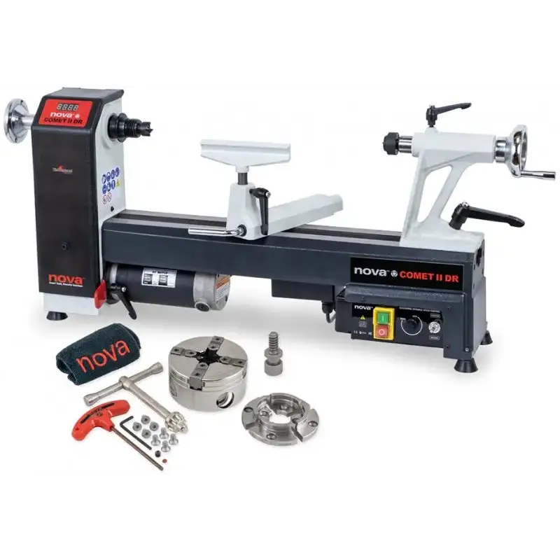 NOVA Comet II DR Lathe with G3 Chuck - Lathe