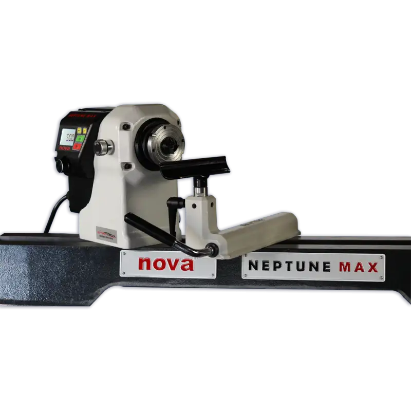 NOVA NEPTUNE MAX 15″ Digital Direct Drive Woodturning Lathe - Lathes