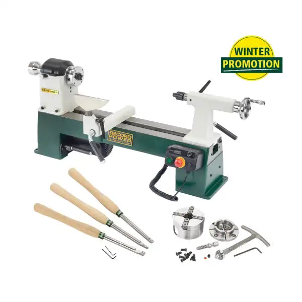 Pathfinder Woodturning Lathe & SC2 Chuck & Carbide Tool Set Package Pathfinder-Winter-Package