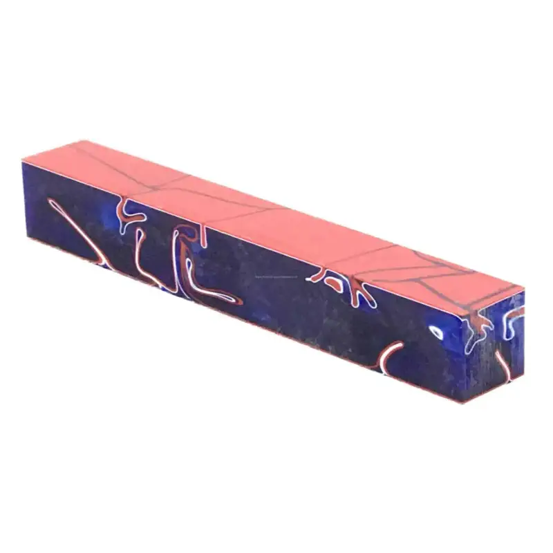 Patriot Kirinite Acrylic Pen Blank - Kirinite Pen Blanks