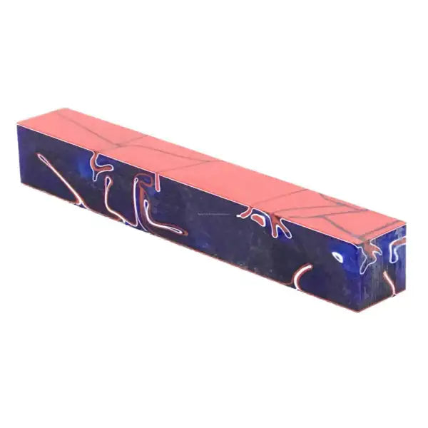 Patriot Kirinite Acrylic Pen Blank - Kirinite Pen Blanks