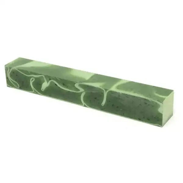 Pepper Jade - Acrylic Kirinite Pen Blank 5060592530922 - Kirinite Pen Blanks