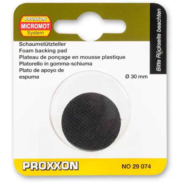 Proxxon Foam Backing Pad 30 mm