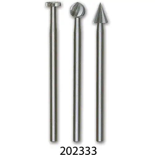 Proxxon High Speed Steel Cutters (3 Pack) P-28720