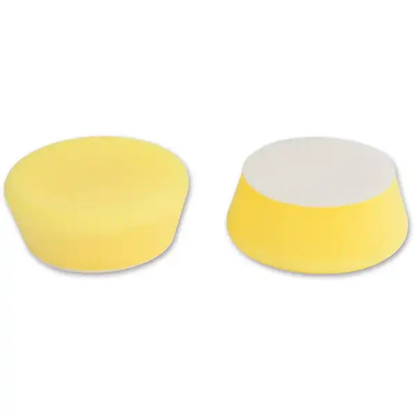 Proxxon Medium Yellow Polishing Sponges - 2 Pieces P-29094