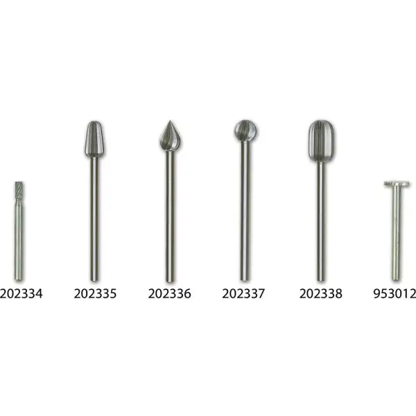 Proxxon Tungsten Vanadium milling bits HSS Cutters 4 mm (2 Pack)