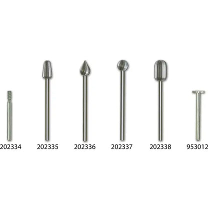 Proxxon Tungsten Vanadium milling bits HSS Cutters 4 mm (2 Pack)