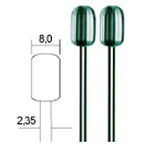 Proxxon Tungsten Vanadium milling bits HSS Cutters 8 mm (2 Pack)